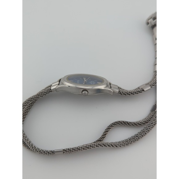 Bulova Womens Harley Davidson Logo Dial Watch Double Wrap Stainless Steel Band - Picture 4 of 5